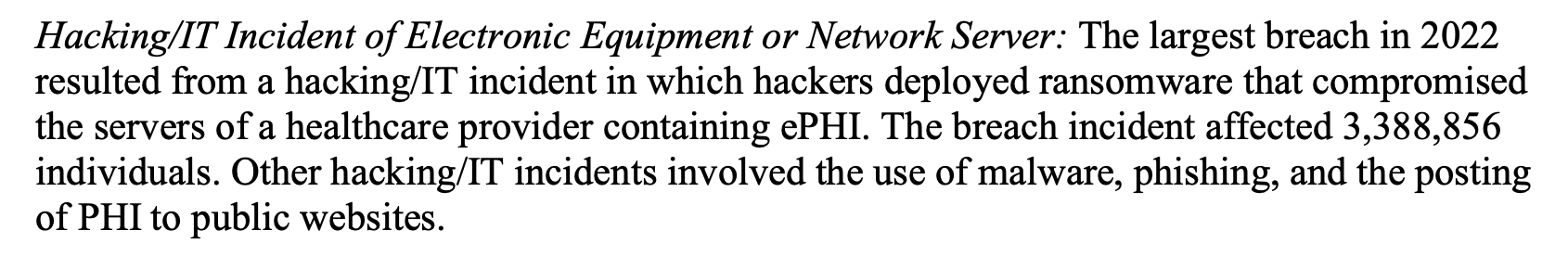 hacking/IT description